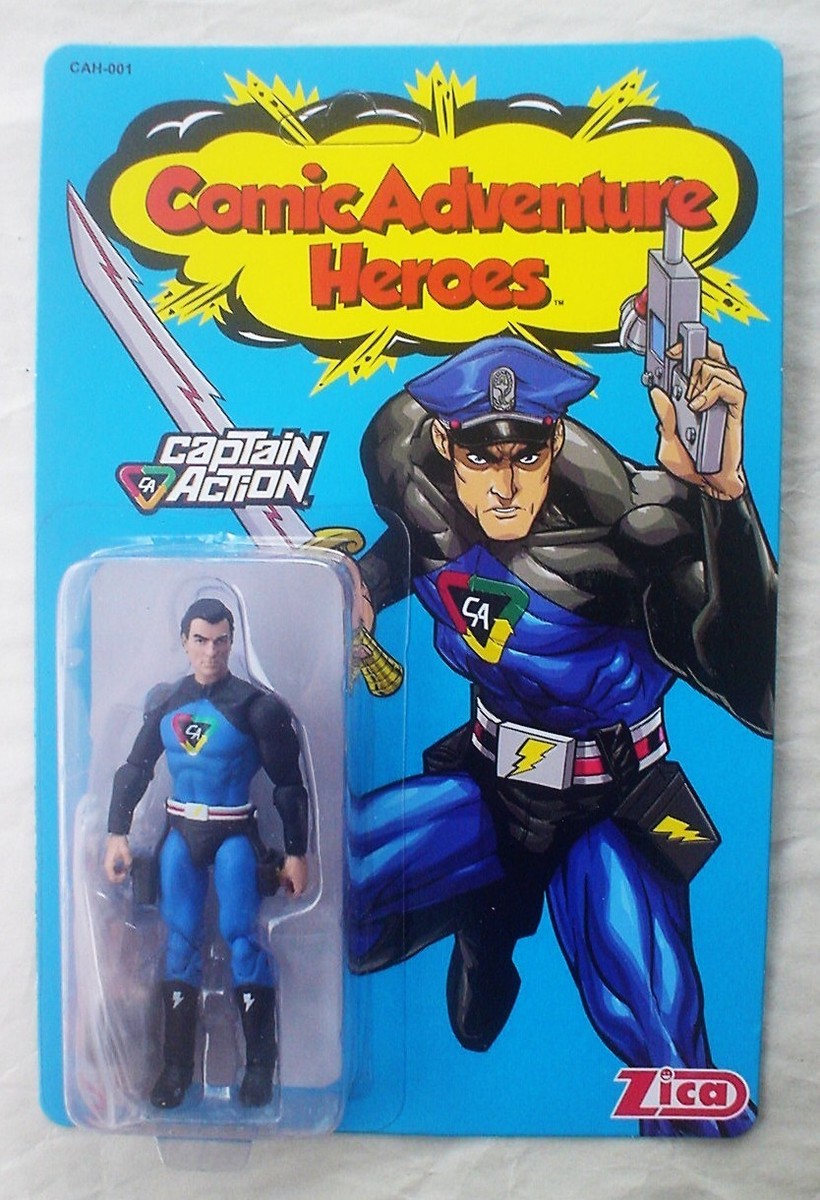 CAPTAIN ACTION Comic Adventure Heroes Zica Toys 4
