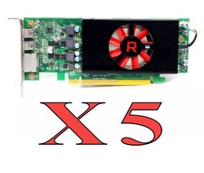 Lot of 5 Dell AMD Radeon RX 550 640 4GB GDDR5 Graphics Card 0R9J9P Low Profile