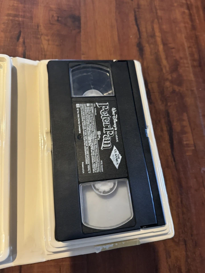 Disney's Black Diamond Edition VHS Peter Pan Rare #960 Ships Fast! Foto 4 de 4