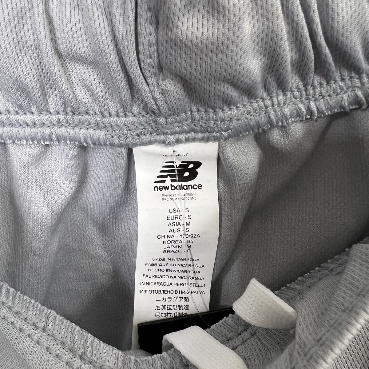 M NWT New Balance Mesh Athletic Short Women's Small Light Grey | eBay