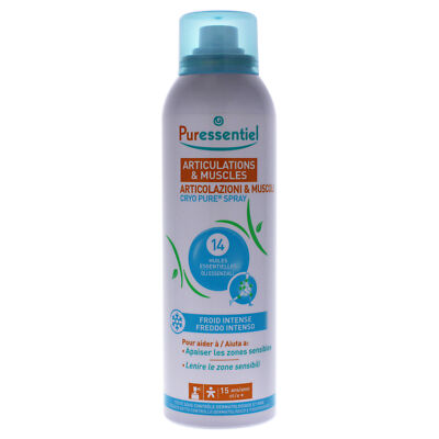 2 Pack Muscles and Joints Cryo Pure Spray by Puressentiel for Unisex - 5 oz Body