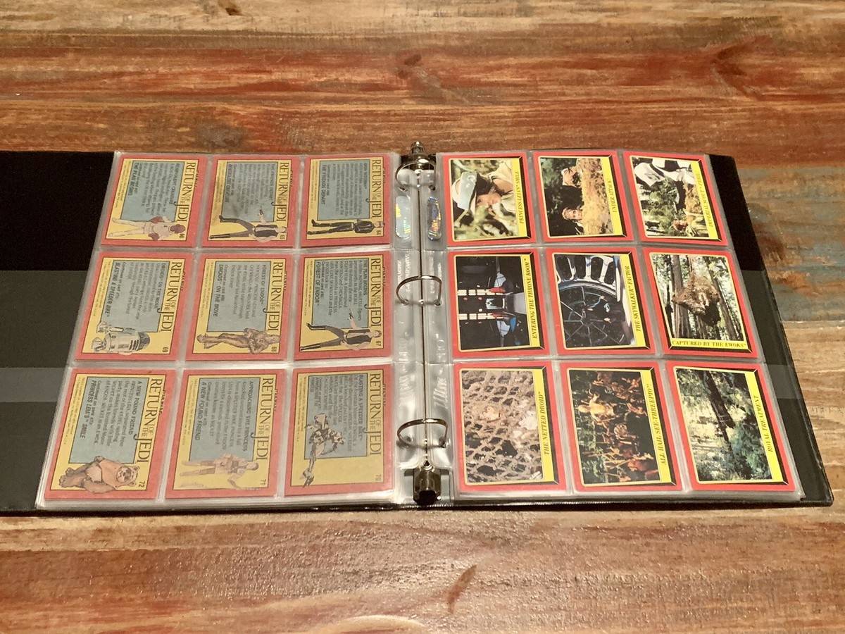1983 Topps Star Wars Return of the Jedi Series 1 Complete