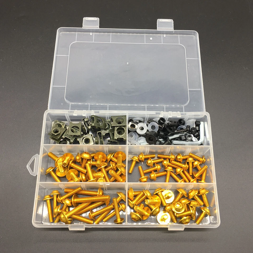Complete Fairing Fastener Clips Screws Bolts Kit Fit For Honda All Models&Years - Image 2 of 4