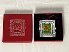 2013 Cardinal Christmas Ornament George W. Bush Presidential Center NEW wIth BOX — photo 1