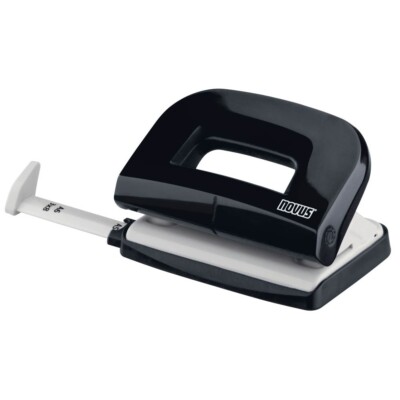 Novus E 210 Locher 10 Blatt Lochleistung mit Anschlagschiene Haushalt und Büro 