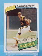 1980 Topps #280 Excellent- Gaylord Perry - San Diego Padres - Excellent