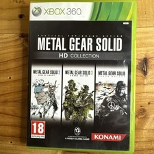 Metal Gear Solid HD Collection Microsoft Xbox 360  PAL FR CIB Testé 2 Discs