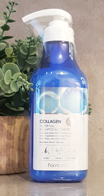Farmstay Collagen Water Full Shampoo & Conditioner 530ml
