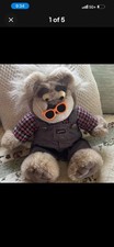 1997 Tyco real talking Bubba bear plush wisecracking redneck vintage no sound