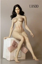 UANDD Doll 1/6 Thin Waist Wide Hips Hands Feet Bones Full Makeup Details Body