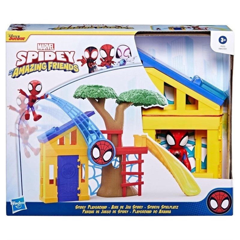Spidey Amazing Friends Playset Marvel Gioco Bambini Casa Spiderman