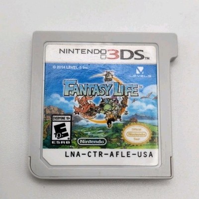Fantasy Life (Nintendo 3DS, 2014) * Cartridge Only * [Tested]