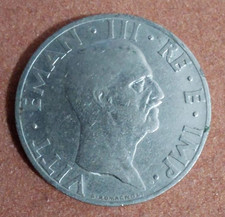 50 Centesimi Nichel 1936 Rara