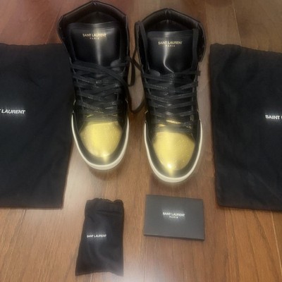 Saint Laurent SL/10H Black/Gold Authentic