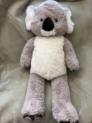 Large Goffa Koala Plush Stuffed Animal Gray Soft Toy 24  Cute Cuddly