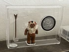 1985 Star Wars Kenner CAS 80+ Action Figure And Coin Combo Paploo Ewok Figure
