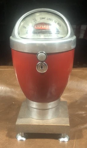 Rare Duncan Dome/Bubble Penny/Nickel Parking Meter Designed By Robert Broussard