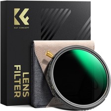 K F CONCEPT Nano-X PRO 82mm 3-in-1 ND2-32 CPL Black Diffusion Filter