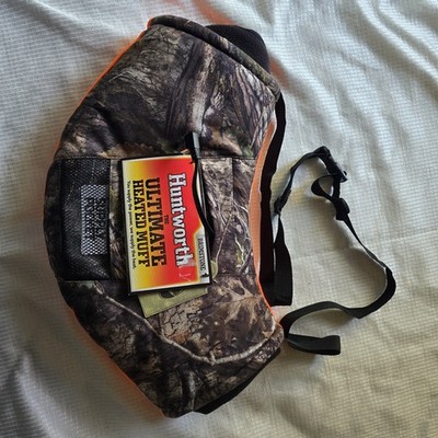 Huntworth Brimstone Ultimate Heated Muff   Mossy Oak   NEW w/ Tags Hunting Deer