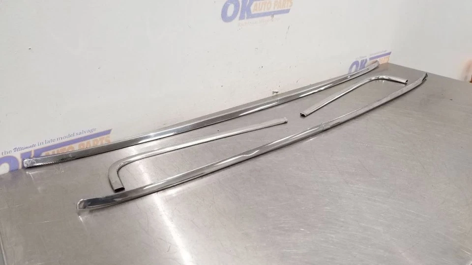 1965 PONTIAC GTO WINDSHIELD CHROME TRIM SURROUND SET - Image 4 of 4