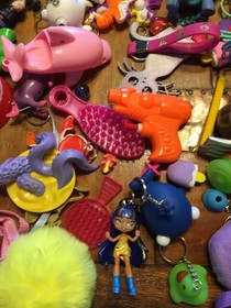 Large Lot of Small Toys,Figures,Little Pony,Accessories,Hatchimals,Variety