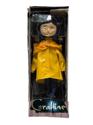 Coraline Raincoat Doll by NECA Reel Toys Laika 7  Toy Figure Tim Burton