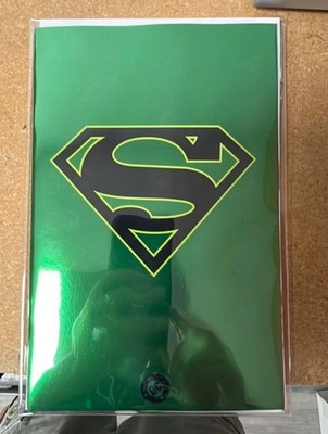 Superman Unlimited #2 Green Kryptonite foil NM with movie ticket (2025)