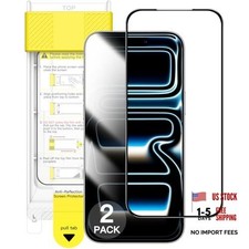 Full Coverage Screen Protector for AR Anti-Reflective iPhone 17 Pro Max