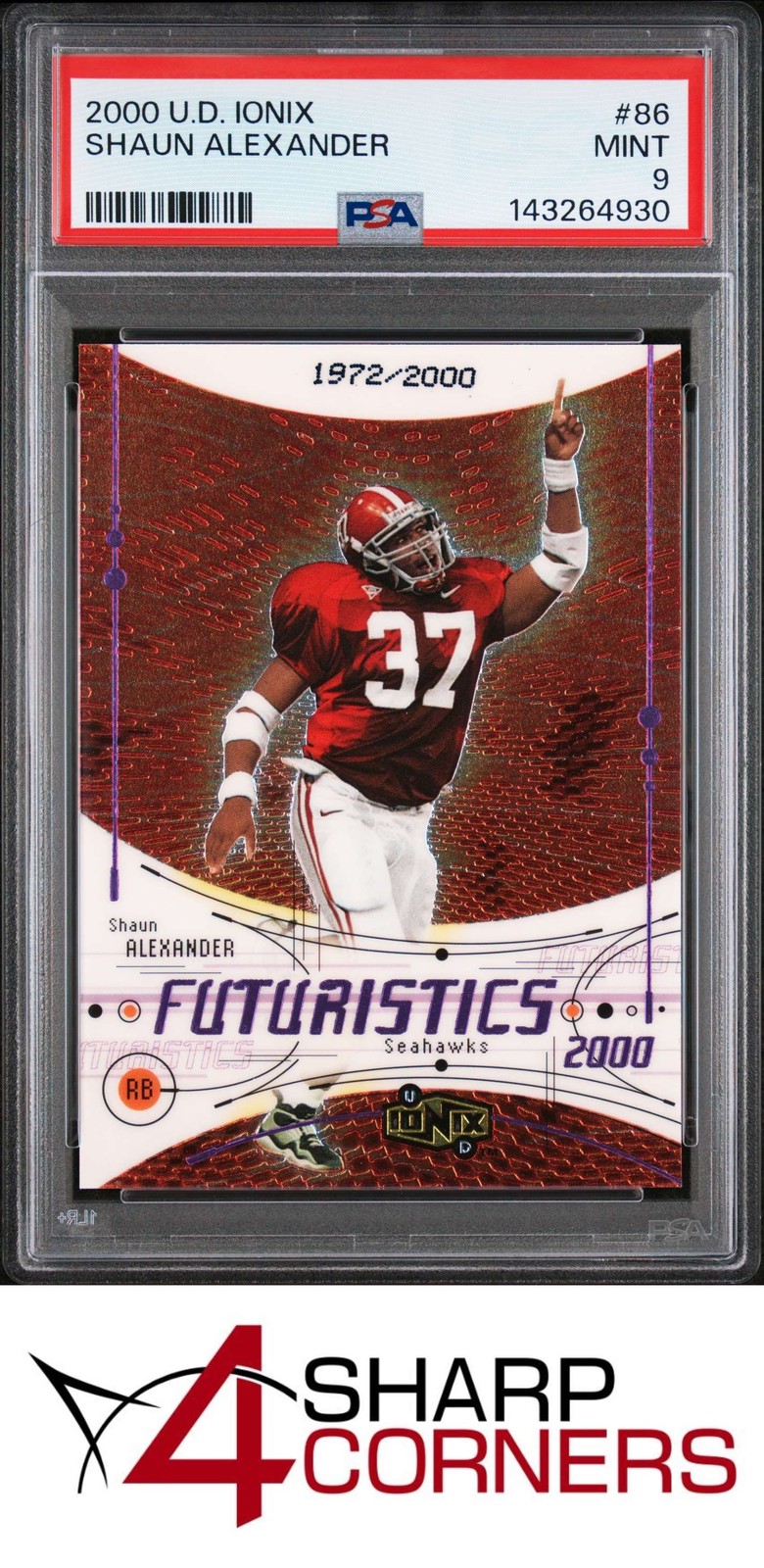 Shaun Alexander U.D. Ionix #86 Base