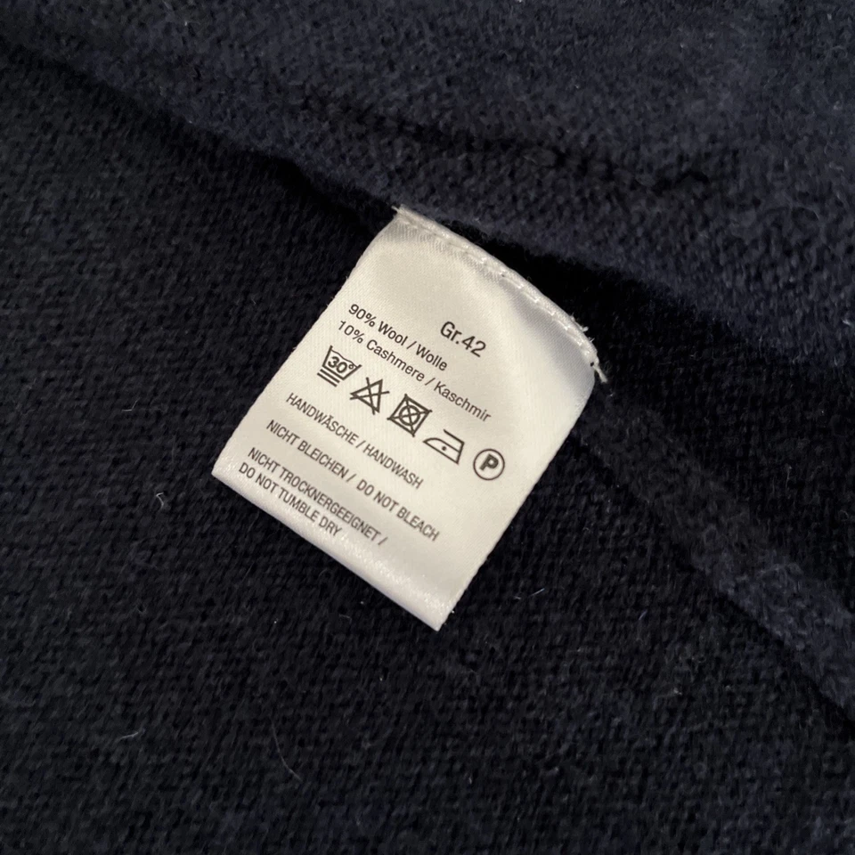 Strandfein buy Uta Raasch Gr. 42 /Wolle/Kaschmir Cardigan Blau Neuwertig - Bild 4 von 4