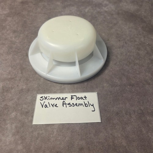 Pool Skimmer Float Valve Assembly Replacement Part White Plastic 48