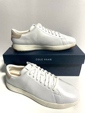 Cole Haan Men's Grandpro Tennis Fashion Sneaker C22584 White US Size 9 W EU 42