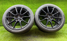2015-2020 Ford Mustang Shelby Gt350 19x11 Aluminum 10 Spoke Wheel Rim Black Pair 2015-2020 Ford Mustang Shelby Gt350 19x11 Aluminum 10 Spoke Wheel Rim Black Pair