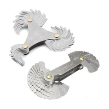 Thread Pitch Gauge Screw Caliper Gage Measuring Set Metric & Inch & America SAE