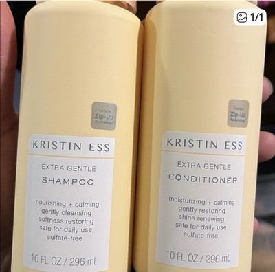 Kristin ESS Extra Gentle Shampoo & Conditioner Set Sulfate-Free 10 fl oz 296 mL