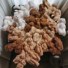 Miniature Tiny Small Jointed 6cm Handmade Teddy Bears Worry Bears