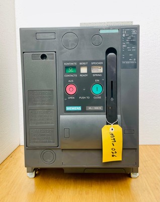 Siemen WL I 1600 N ACB Circuit Breaker 1600A 3 Pole #Minor Damage As Shown -2