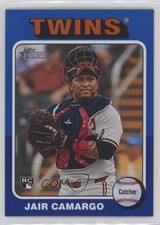 2024 Topps Heritage High Number Dark Blue Border Jair Camargo #633 1i5e