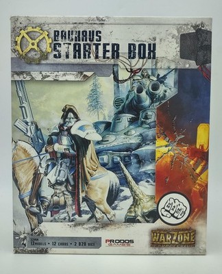 Warzone Resurrection BAUHAUS STARTER BOX 12x 32mm Minis Prodos Games OOP