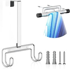 Ironing Board Hanger Over The Door & Wall Mount, Iron Board Holder Storage Wall