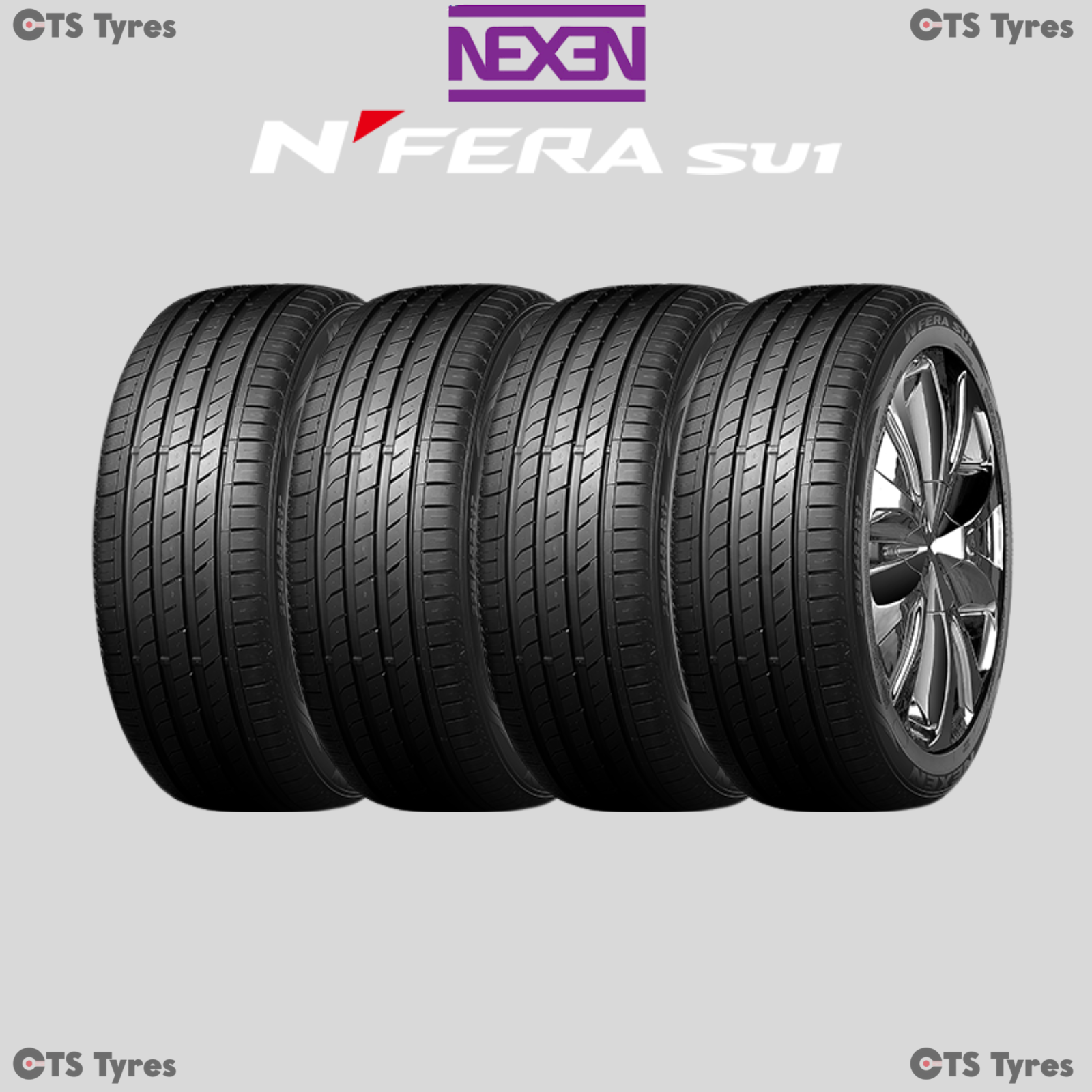 4 X 205/50R17 Nexen NFera SU1 93W XL NEW *B WET GRIP* - FOUR TYRES 205 50 17