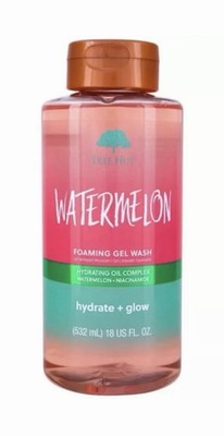 Tree Hut Watermelon Nourishing, Moisturizing & Hydrating Foaming Gel Wash, 18 oz