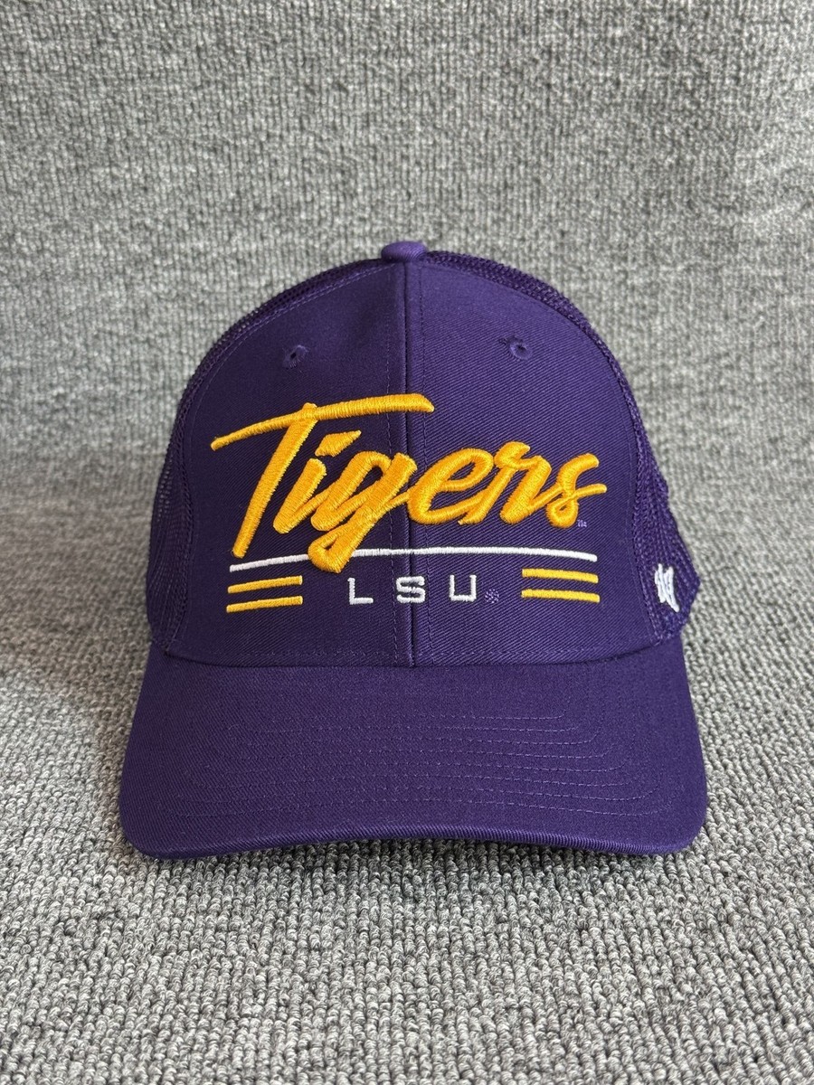 '47 Brand LSU Tigers Trucker Snapback Purple Gold One Size NCAA Hat