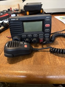 Uniden ES UM525 VHF Marine Radio Transceiver Loud Hailer W/ Mic and Mount