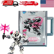 Platinum Series 6.5” Tiger Battle Titan Figure - 35 Points of Articulation