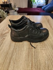 Timberland PRO Women's Titan Alloy Toe Work Shoes in black leather Size 6