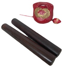 Chinese percussion instruments - Clave Sticks and Slit Drum (Muya)
