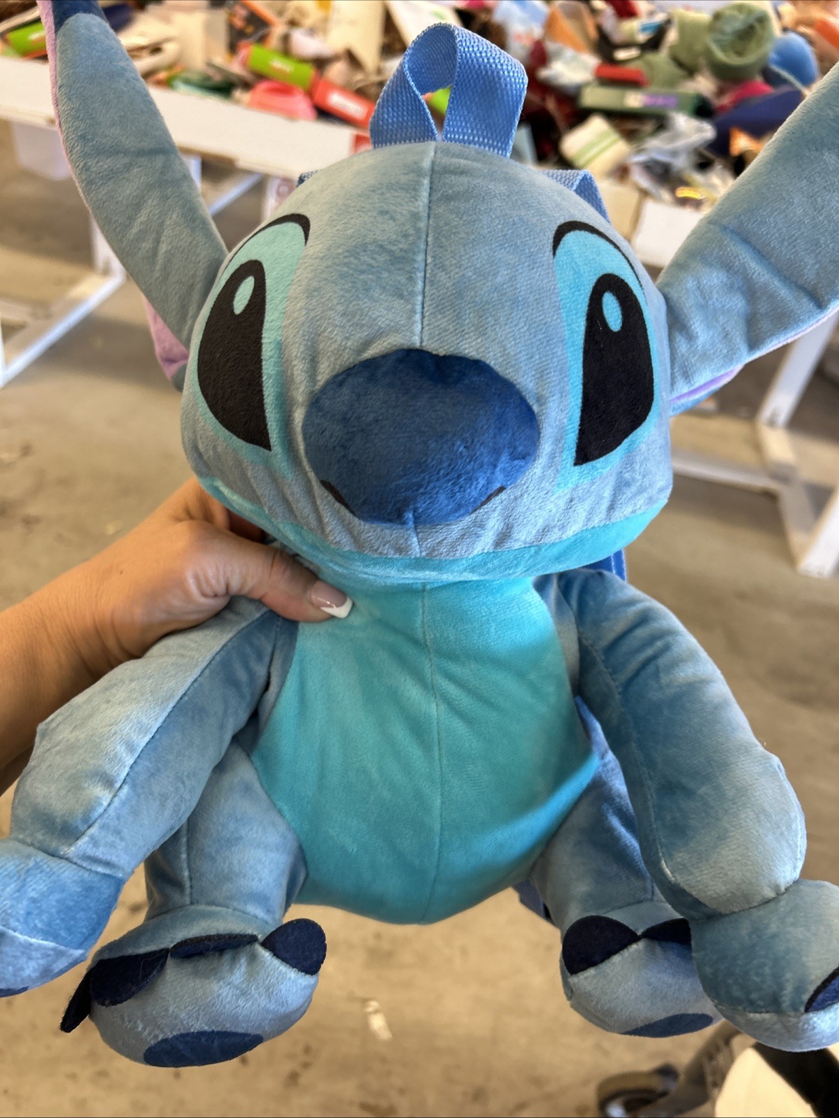 Medium Sized Stitch, Soft Backpack - image 2