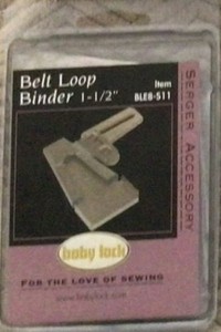 Baby Lock 1.5 Inch Belt Loop Binder BLE8-S11