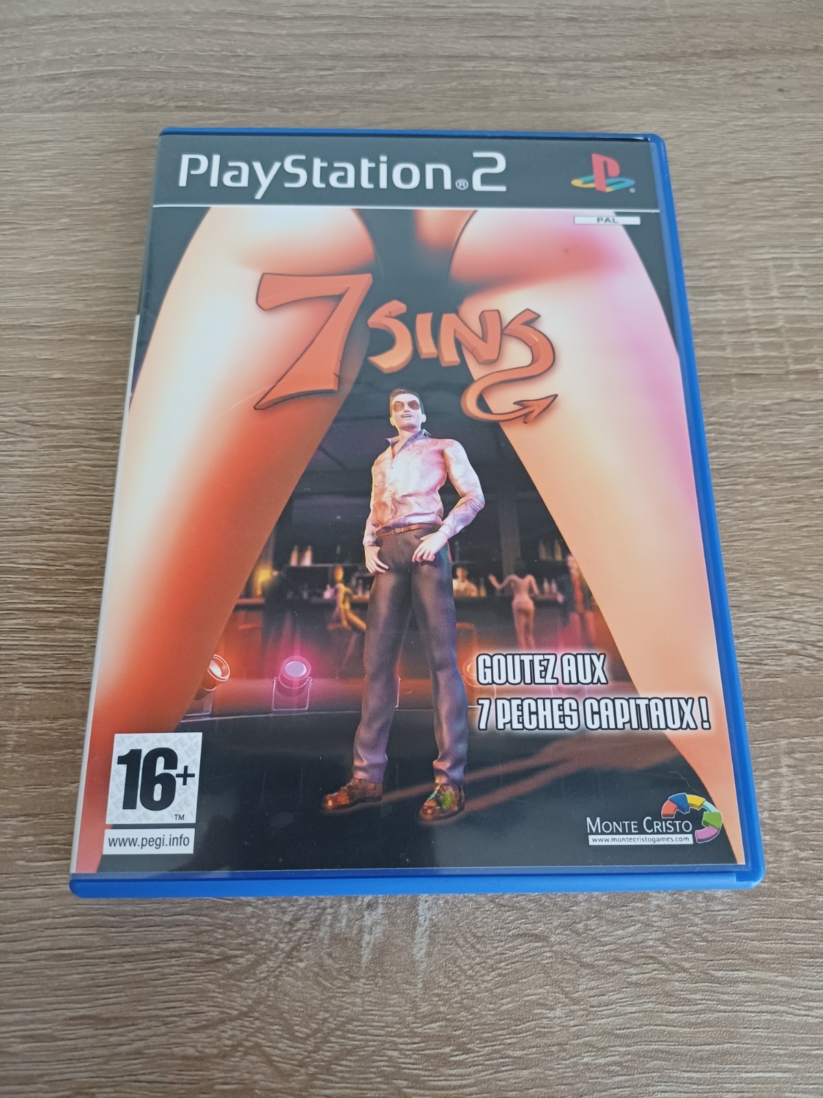 7 Sins - PS2 Playstation 2 - bon état - complet - fonctionnel - PAL FR